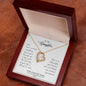 Forever Love Necklace For My Daughter with On Demand Message Card
