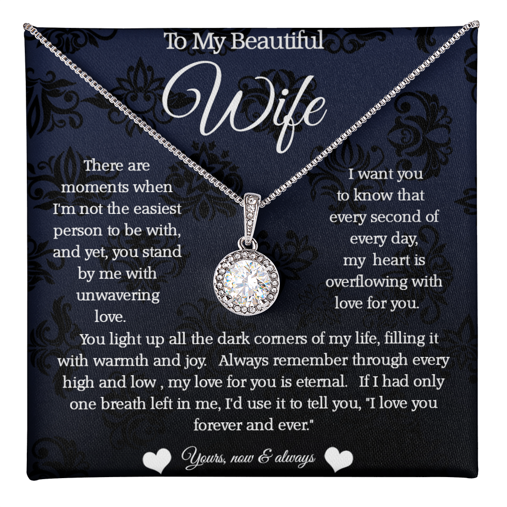 To My Wife Eternal Hope Necklace
