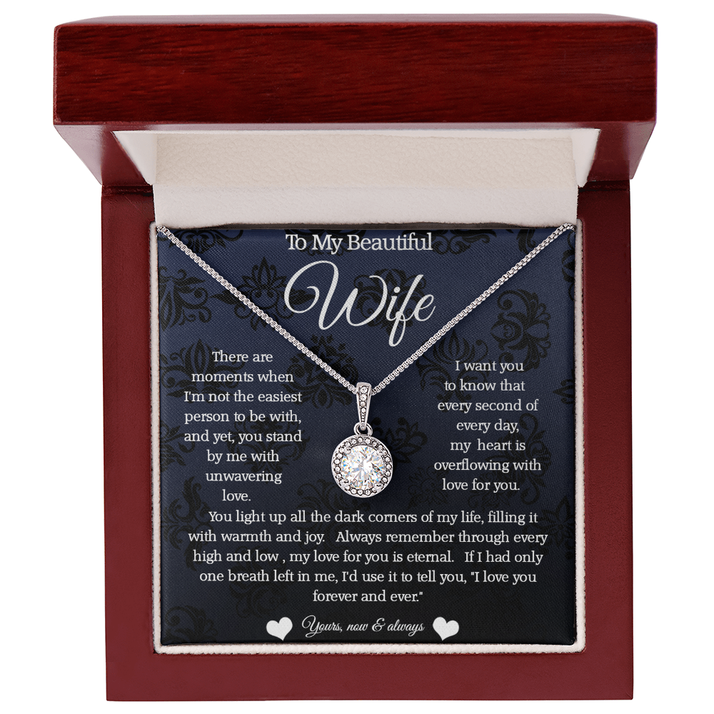 To My Wife Eternal Hope Necklace