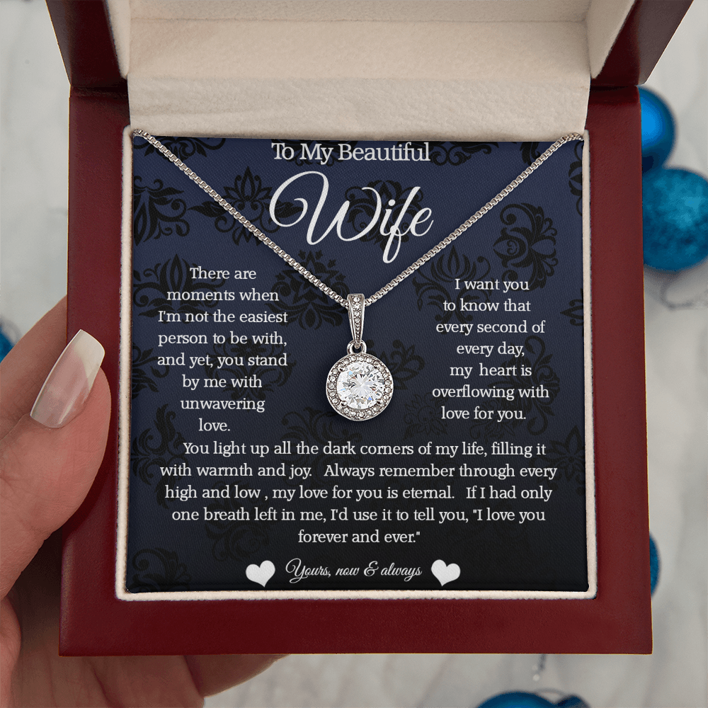 To My Wife Eternal Hope Necklace