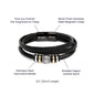To My Son - Love you Forever Bracelet - My Love For You is Endless
