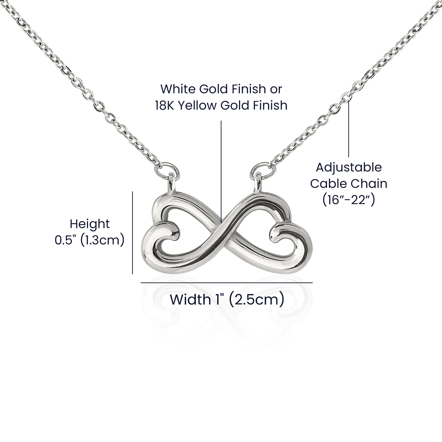 To My Mommy Endless Love Necklace