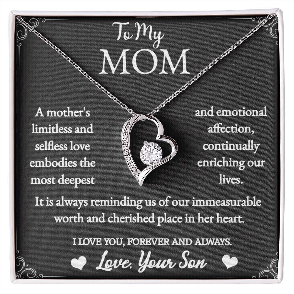 To My Mom - Forever Love Necklace - Love Your Son