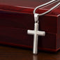 To My Daughter - Stainless Cross Necklace - Believe in yourself
