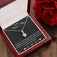 To My Bonus Mom Alluring Beauty Necklace