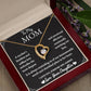 To My Mom - Forever Love Necklace - Love Your Daughter