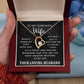 To My Gorgeous Wife - Forever Love Necklace - Amazing Blessing