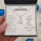 To My Daughter - Eternal Hope Necklace - Love Dad