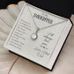 To My Daughter - Eternal Hope Necklace - Love Dad