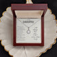 To My Daughter - Eternal Hope Necklace - Love Dad