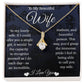 To My Beautiful Wife - Alluring Beauty Necklace - An incredible and resilient wife