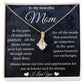 To My Mom - Alluring Beauty Necklace - Forever and Always