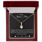 To My Bonus Mom Alluring Beauty Necklace