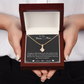 To My Bonus Mom Alluring Beauty Necklace