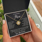 To The Greatest Mom - Love Knot Necklace - Love You Forever