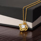 To The Greatest Mom Love Knot Necklace