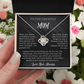 To The Greatest Mom Love Knot Necklace