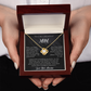 To The Greatest Mom Love Knot Necklace