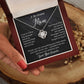 To The Greatest Mom - Love Knot Necklace - Love You Forever