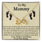 To My Mommy Endless Love Necklace