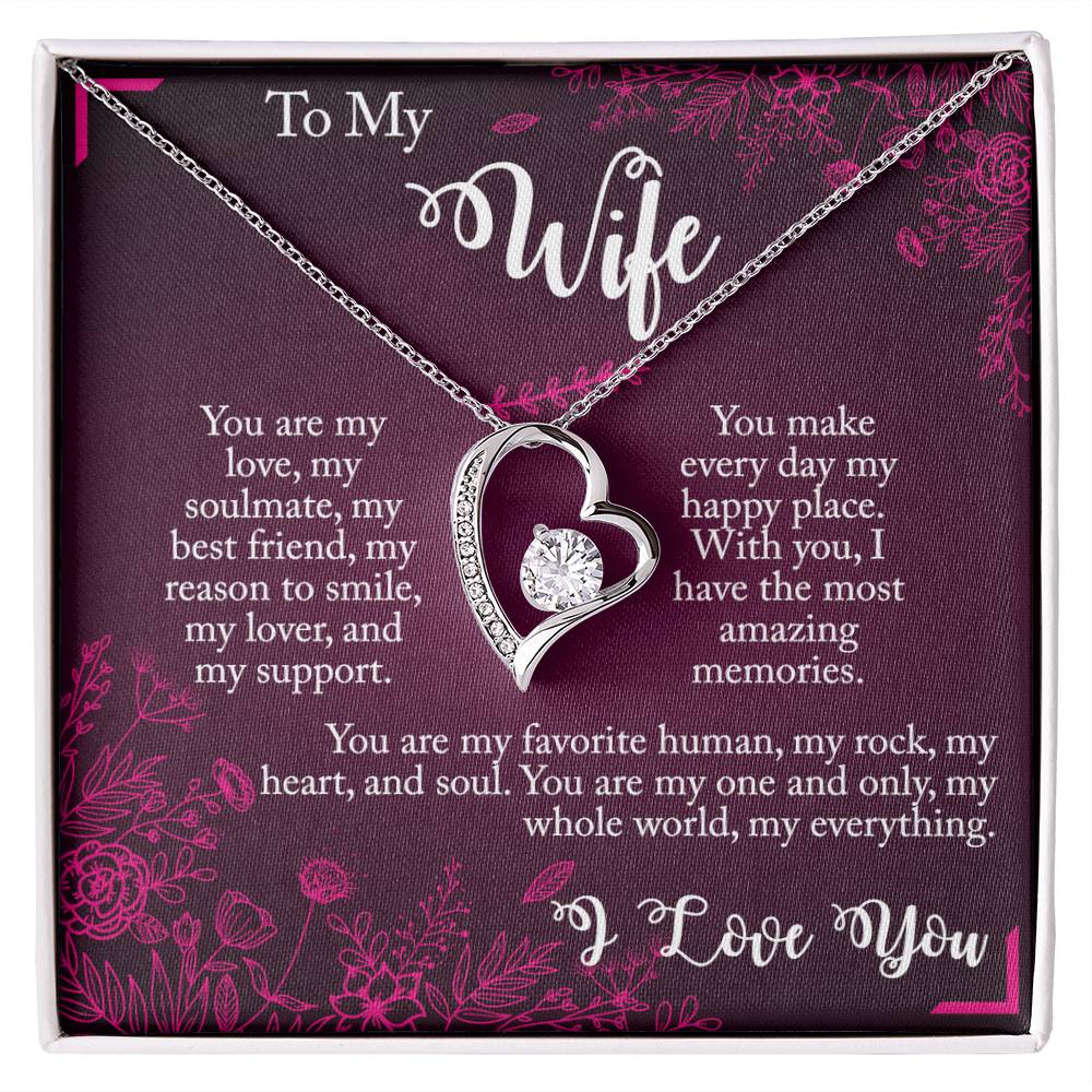 To My Wife - Forever Love Necklace - You Are my Soulmate