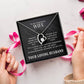 My Gorgeous Wife - Forever Love Necklace - Extraordinary Blessing