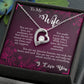 To My Wife - Forever Love Necklace - You Are my Soulmate
