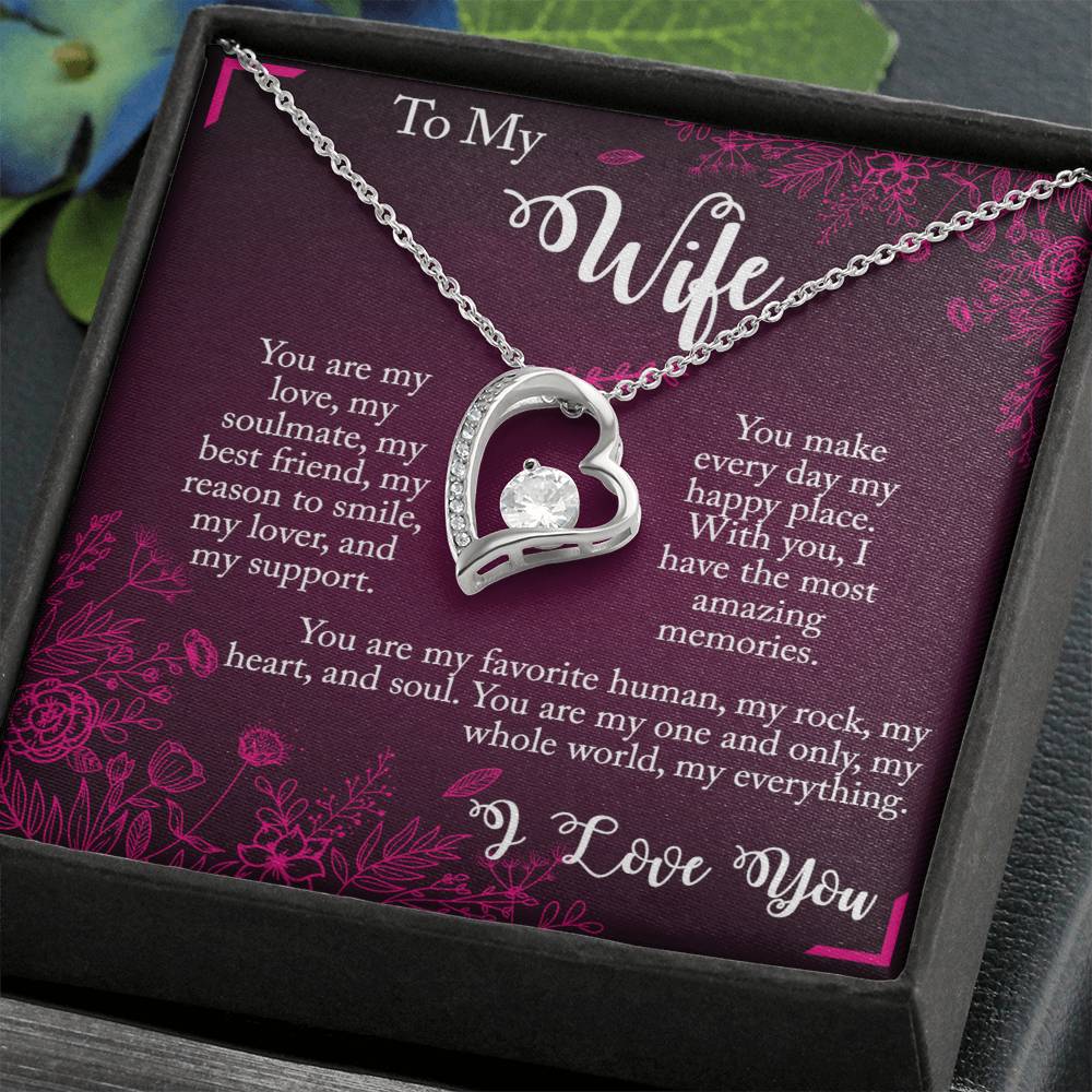 To My Wife - Forever Love Necklace - You Are my Soulmate