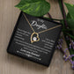 To My Daughter - Forever Love Necklace - Love You Forever